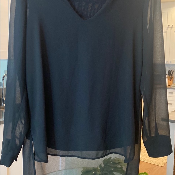 Zara Woman premium collection , high low blouse - Picture 2 of 8